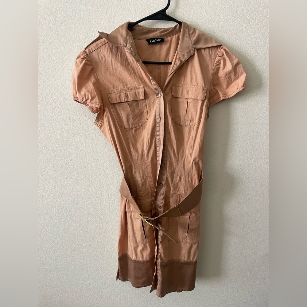 Bebe Light Brown Blouse